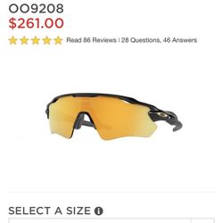 . Oakley Radars! With Cases