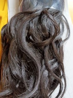 Clip hair extensions