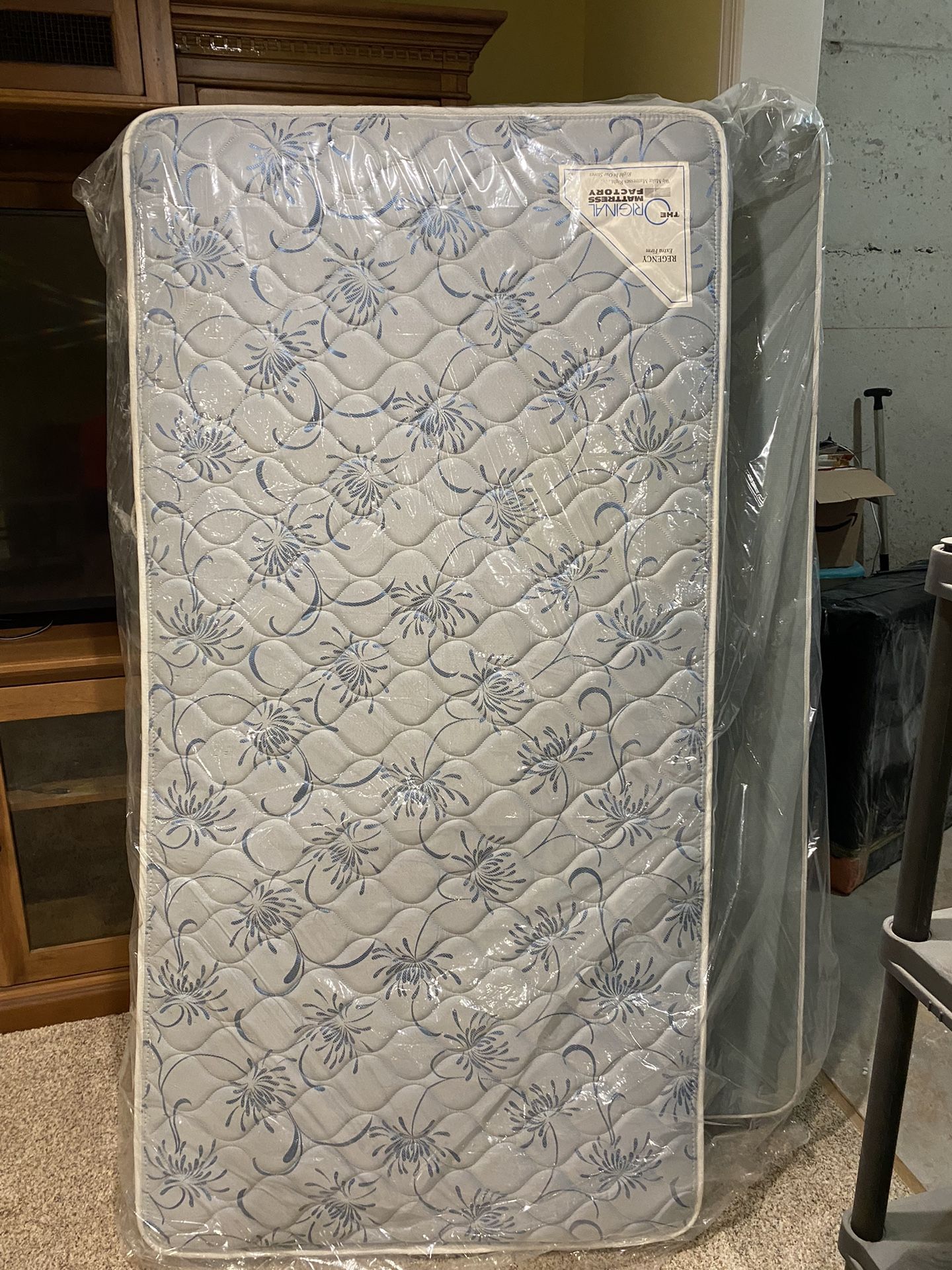 Twin Mattress and Box Spring - Moving Sale