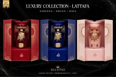 Lattafa Luxury Collection EDP Set – Sakeena, Emaan, Haya