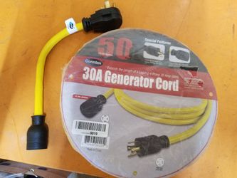 Generator cord w/ adapter