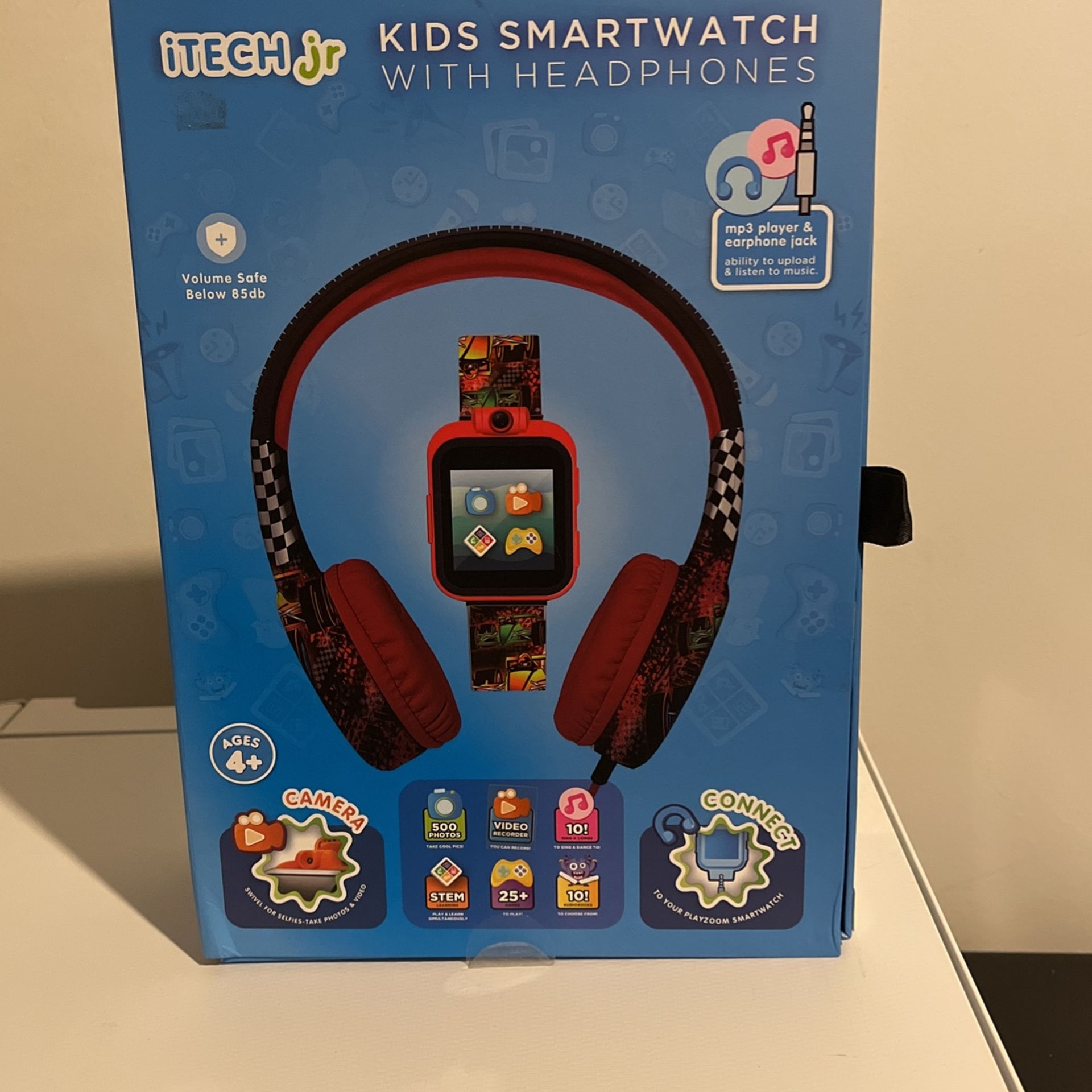 ITechjr Kids Smartwatch With Headphones