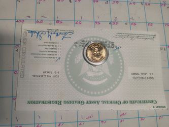 2009 Presidential Dollar Coin Zachary Taylor Never Circulated