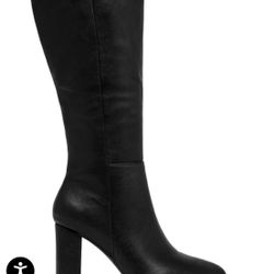 NEW! 🚨Miss Lola Block Heel High Knee Boots