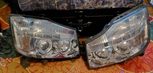 Aftermarket Titan headlights