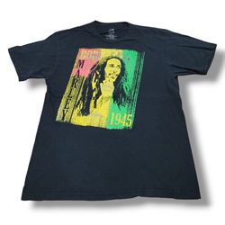 Zion Rootswear Shirt Size XL Bob Marley Shirt Graphic Tee Graphic Print T-Shirt Unisex T-Shirt Measurements In Description 