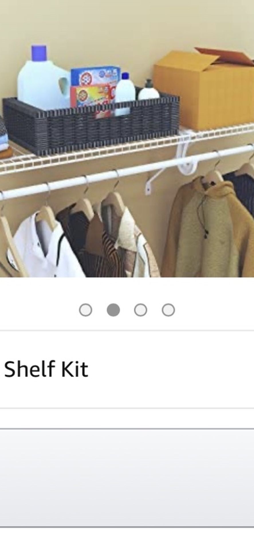 Shelf Organizer/Shelf Kit