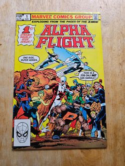 Alpha Flight #1 Near Mint 1983 Marvel.