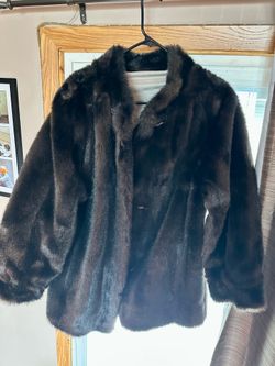 Faux Fur coat, excellent condition,