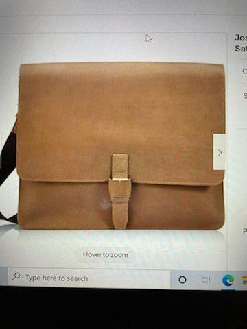 Jost Large 42cm  Stone Brown Vintage Satchel Messenger Bag