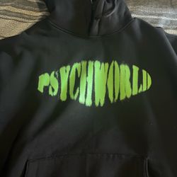 Psychworld Hoodie XL OBO BLACK