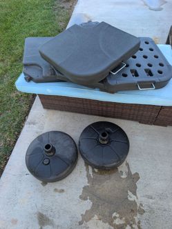 PENDING PU - Umbrella fillable weights only