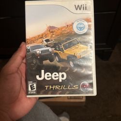 Jeep Thrills Wii Game