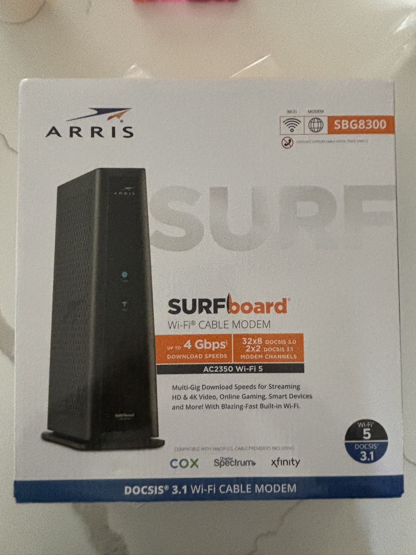 Arris Surfboard SBG8300 Modem
