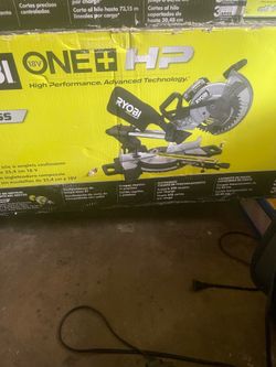 Ryobi miter saw
