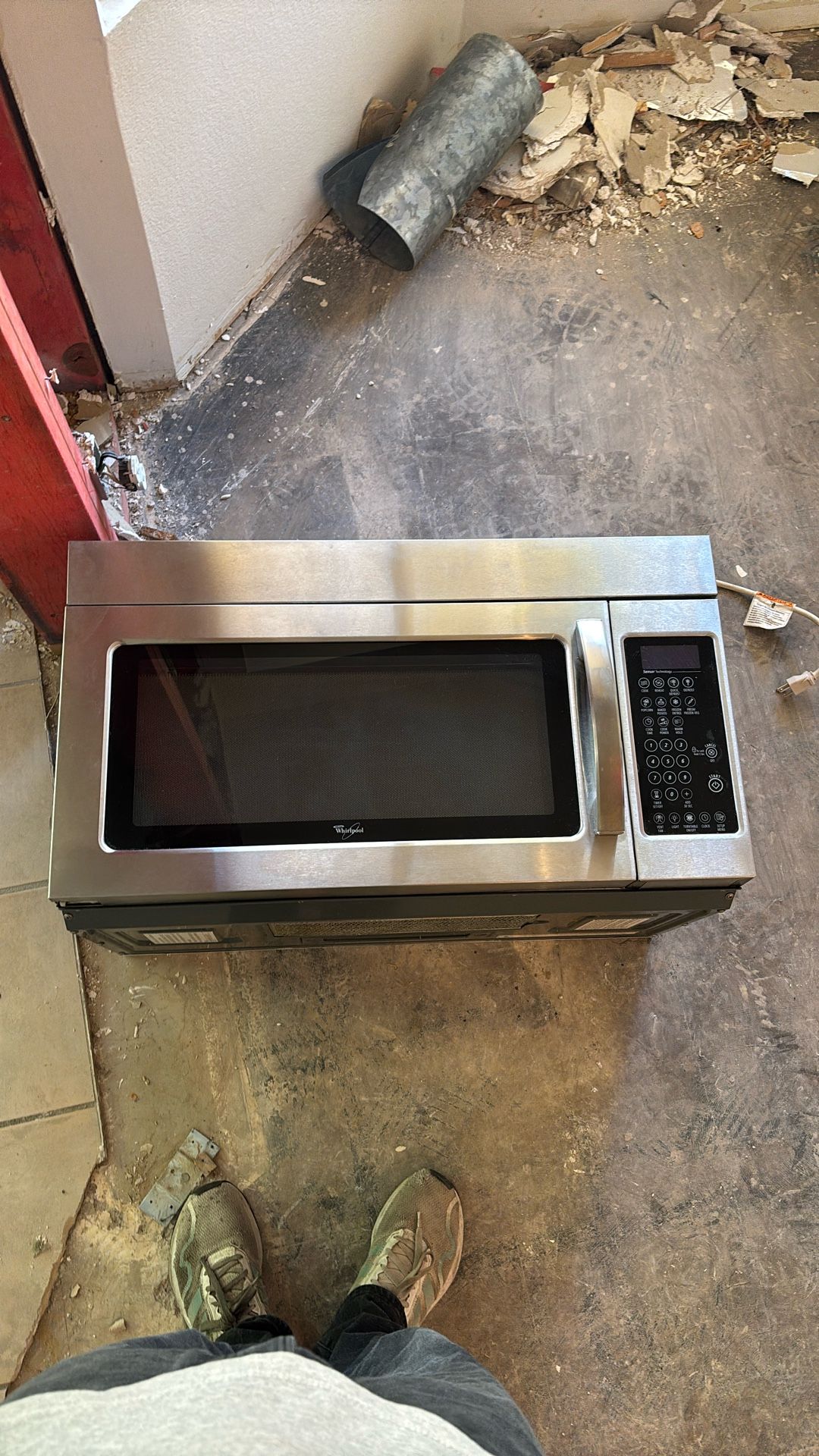 Stainless Steel Microwave 