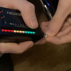 Moissanite Earrings (Flower)