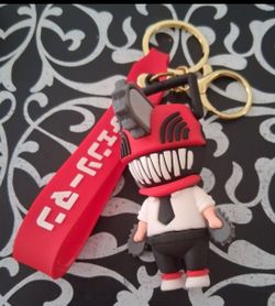 New Anime Character Collectibles Series Chainsaw man Hanam keychain