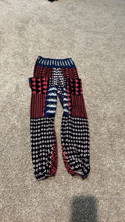 Womens high waist boho pants size small