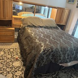 Bed Unit W/bed & Frame