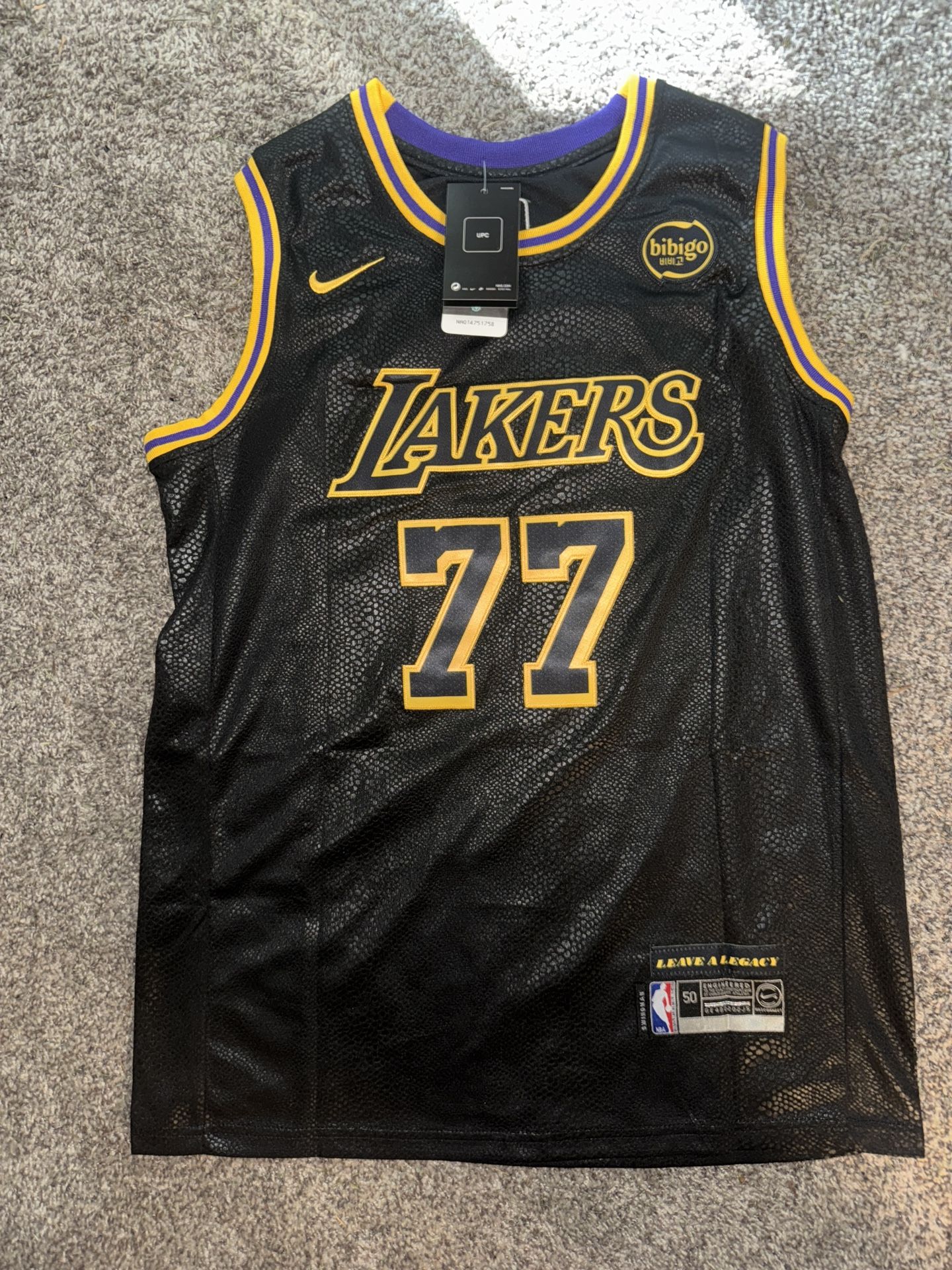 Luka Doncic Mamba Lakers Jersey