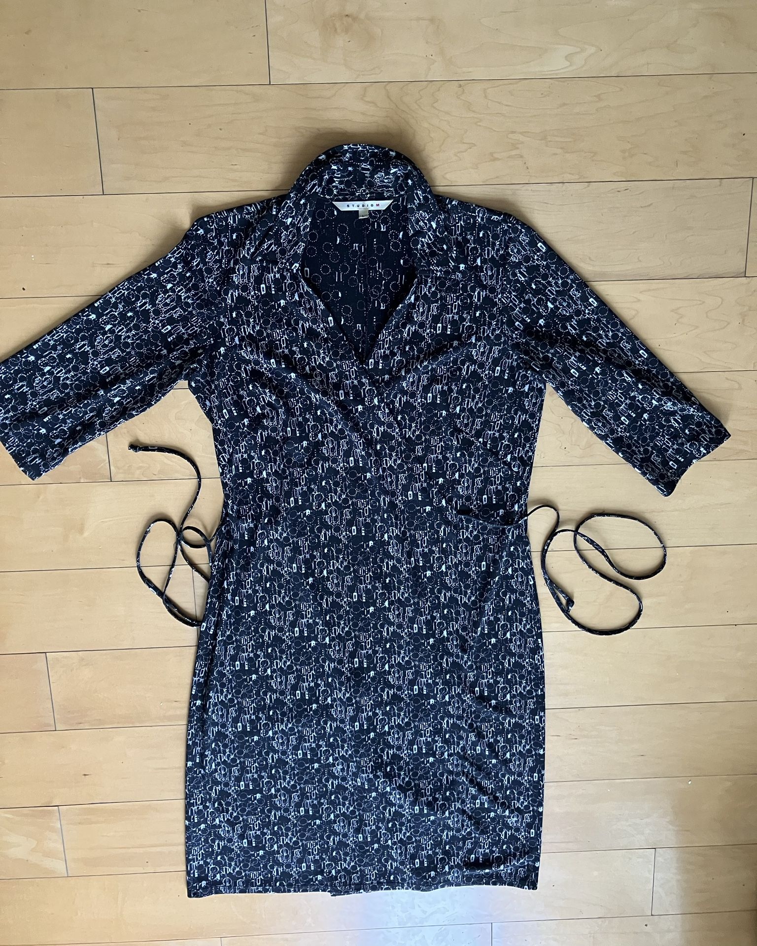 M-L Dress Wrap Style From Macys