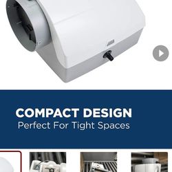 New Whole Home Compact Humidifier.. 3000 Sq Foot Capacity 