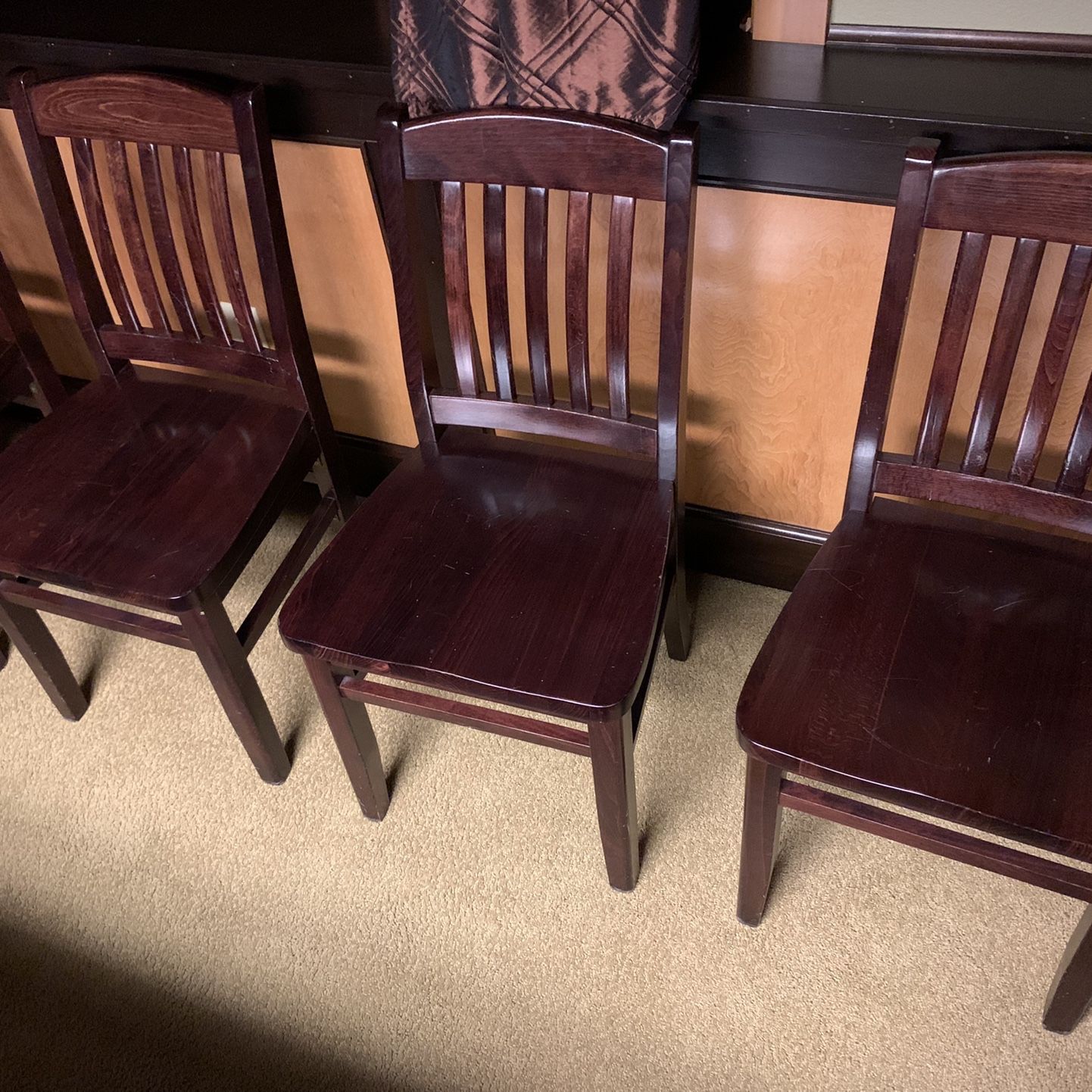 Solid Wood Strong Heavy Duty Dining Chairs