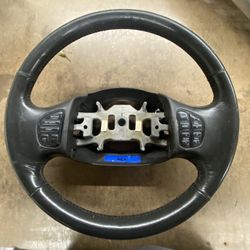 Ford Steering Wheel F-150 F-250 F-350 F-450 Excursion Super duty(complete)