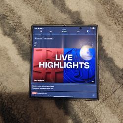 Open Box Like New Samsung Galaxy Z Fold 7 Silver 512gb Unlocked