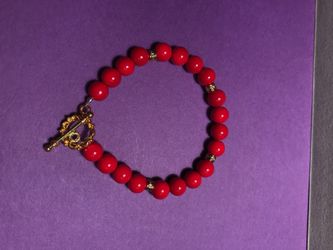 Coral bracelet
