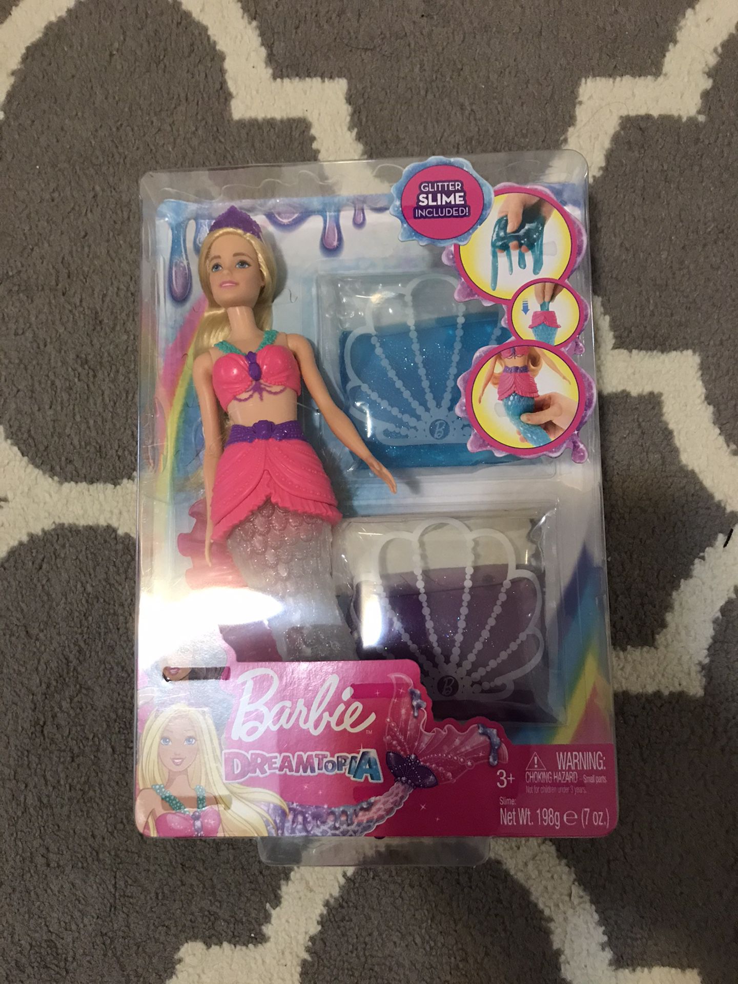 Barbie slime mermaid doll dreamtopia