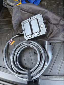 Genuine JEEP WRANGLER 4XE Ev Charger Power Panel BOX & Cord (contact info removed)5AD OEM 2024