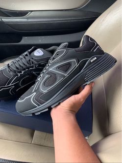 Dior B30 Low-Top Sneakers Black