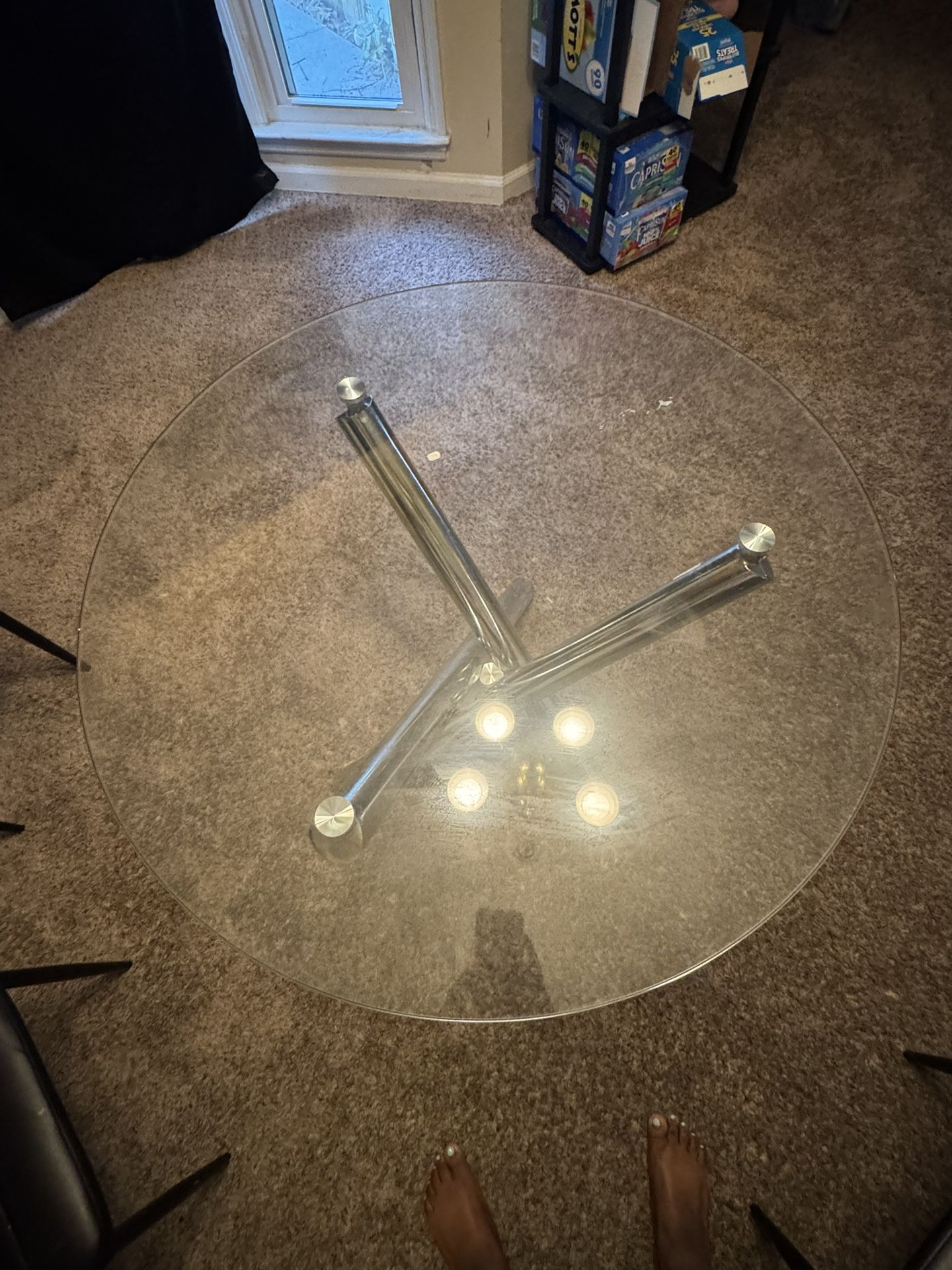 Glass Dinning Room Table