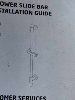KES 40" wall mount slide bar with adjustable showerhead holder in brushed nickel , few available