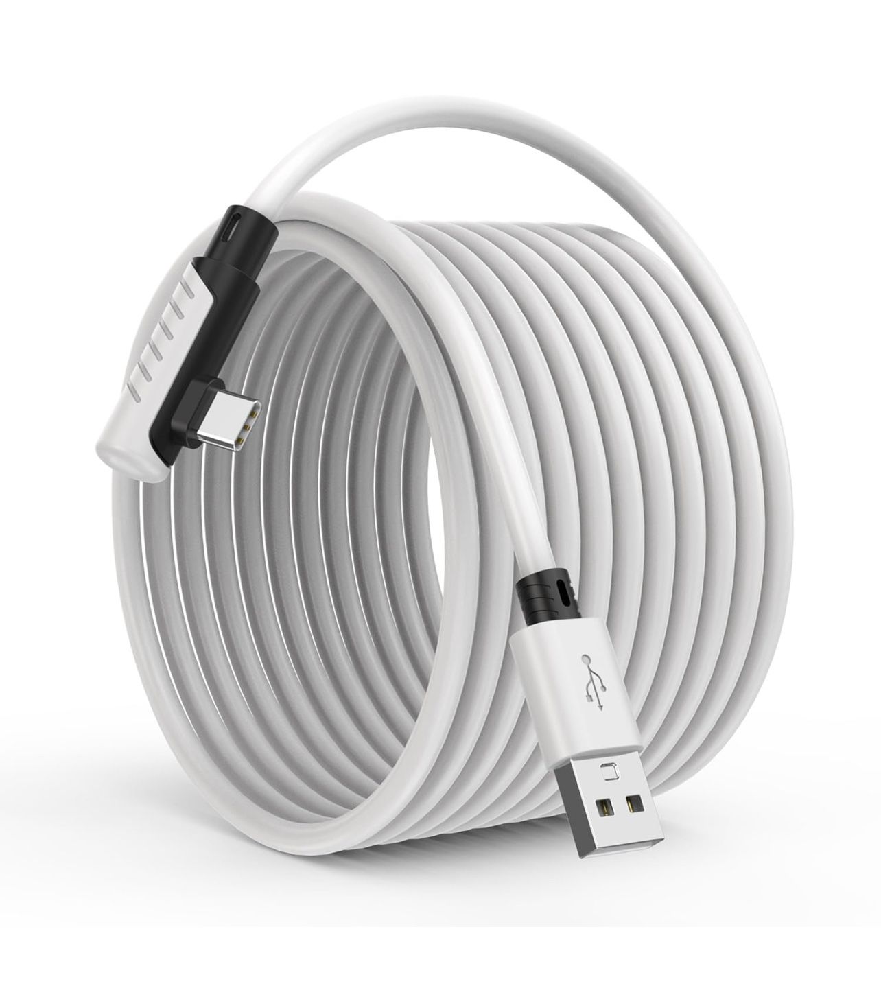 16 Feet Link Cable for Quest 3S,VR Cable Compatible with Meta Quest 3S/Quest 3/Oculus Quest 2/Pico 4 Accessories and PC/Steam VR,16FT USB 3.0 to USB C
