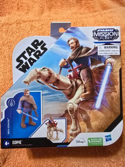 Star Wars Mission Fleet Ben Kenobi & Eopie Figure Set