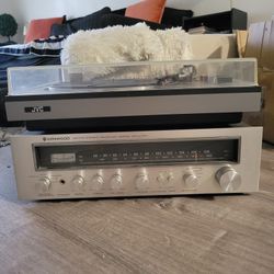 VINTAGE VINYL RECORD PLAYER SOUND SYSTEM 