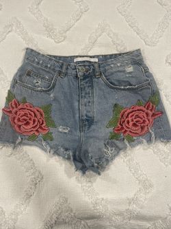 Zara Woman’s Cut Off Shorts 