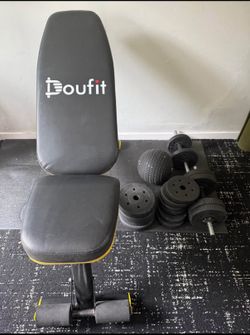 Outfit weight bench