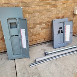 Lot Of Square Load Centers 