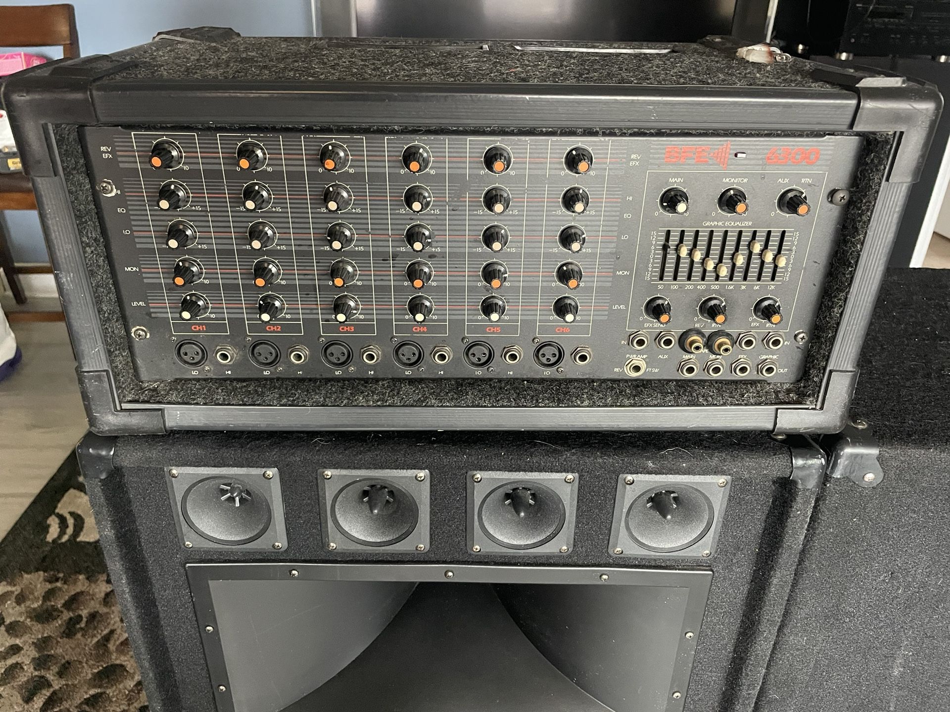 BFE 6300 Amplifiers 900 W