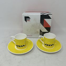 The Beatles Abbey Road Espresso Set Bone China Cup & Saucer Set