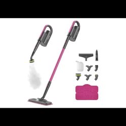 7-in-1 Steam Mop Dual-Rod Design with Detachable Handheld Steamer