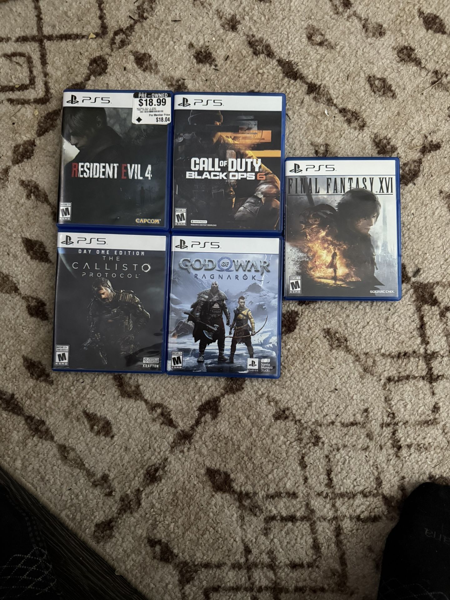PS4 Ps5 Video Games For Sale