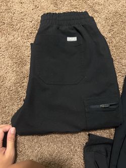 FIGS Black Scrub Pants