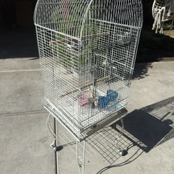 Bird Cage With Stand 