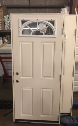 Mobil home door