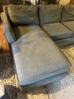Couch with chaise